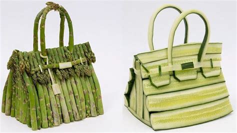 La Birkin di Hermès fatta di asparagi o zucchine: le prossime 